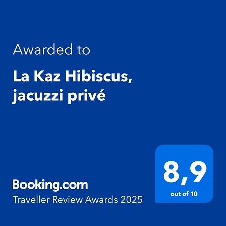 La Kaz Hibiscus, Jacuzzi Prive Le Tampon Exterior foto